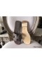 Hermes Oran Sandals In Etoupe Epsom Leather