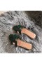 Hermes Oran Sandals In Green Shiny Niloticus Crocodile