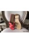 Hermes Oran Sandals In Rose Azalee Epsom Leather