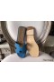 Hermes Oran Sandals In Turquoise Epsom Leather