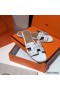 Hermes Oran Studs Sandals In White Leather
