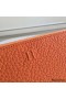 Hermes Orange Clemence Azap Zipped Wallet