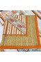 Hermes Orange Dressage Tressage Shawl 140
