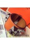 Hermes Orange Epsom Collier de Chien Bracelet Size S