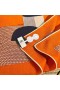 Hermes Orange Mon Premier Galop Shawl 140