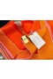 Hermes Orange Projets Carres Shawl 140