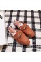 Hermes Oz Mules In Caramel Calfskin