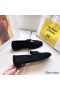 Hermes Paris Loafers In Black Velvet
