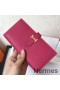 Hermes Peach Epsom Bearn Gusset Wallet