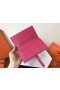 Hermes Peach Epsom Bearn Gusset Wallet