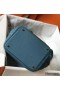 Hermes Picotin Lock 18 Bag In Blue Jean Clemence Leather
