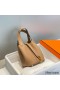 Hermes Picotin Lock 18 Bag In Chai Clemence Leather
