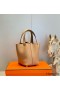 Hermes Picotin Lock 18 Bag In Chai Clemence Leather