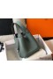 Hermes Picotin Lock 18 Bag In Vert Amande Clemence Leather