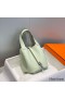 Hermes Picotin Lock 18 Bag In Vert Fizz Clemence Leather