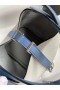 Hermes Picotin Lock 18 Bicolor Handmade Bag in Gris Mouette and Blue Agate Swift Leather