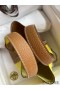 Hermes Picotin Lock 18 Bicolor Handmade Bag in Lime and Gold Clemence Leather