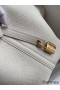 Hermes Picotin Lock 18 Handmade Bag in Craie Clemence Leather