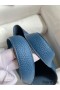Hermes Picotin Lock 18 Handmade Bag in Deep Blue Clemence Leather