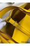 Hermes Picotin Lock 18 Handmade Bag in Jaune Ambre Clemence Leather