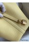 Hermes Picotin Lock 18 Handmade Bag in Jaune Poussin Clemence Leather