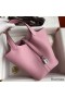 Hermes Picotin Lock 18 Handmade Bag in Mauve Sylvestre Clemence Leather