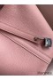 Hermes Picotin Lock 18 Handmade Bag in Rose Sakura Clemence Leather