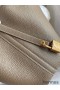 Hermes Picotin Lock 18 Handmade Bag in Taupe Clemence Leather