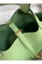 Hermes Picotin Lock 18 Handmade Bag in Vert Criquet Clemence Leather