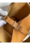 Hermes Picotin Lock 18 Tressage De Cuir Bag in Gold Epsom Calfskin