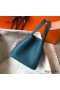 Hermes Picotin Lock 22 Bag In Blue Jean Clemence Leather