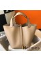 Hermes Picotin Lock 22 Bag In Trench Clemence Leather