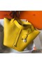 Hermes Picotin Lock 22 Bag In Yellow Clemence Leather