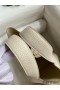 Hermes Picotin Lock 22 Handmade Bag in Craie Clemence Leather