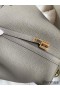 Hermes Picotin Lock 22 Handmade Bag in Etain Clemence Leather