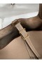 Hermes Picotin Lock 22 Handmade Bag in Taupe Clemence Leather