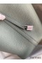 Hermes Picotin Lock 22 Handmade Bag in Vert Amande Clemence Leather