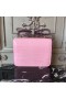 Hermes Pink Constance MM 24cm Crocodile Bag