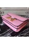Hermes Pink Constance MM 24cm Crocodile Bag