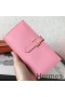Hermes Pink Epsom Bearn Gusset Wallet