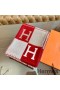 Hermes Red Avalon III Throw Blanket
