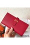 Hermes Red Epsom Bearn Gusset Wallet