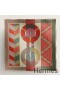 Hermes Rose/Naturel Dressage Tressage Shawl 140