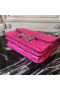 Hermes Rose Red Constance MM 24cm Crocodile Bag