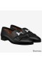 Hermes Royal Loafers In Black Calfksin