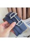 Hermes Royal Reversible Belt 38MM in Blue and Gold Epsom Calfskin