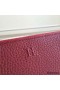 Hermes Ruby Clemence Azap Zipped Wallet