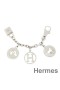 Hermes Silver Breloque Bag Charm