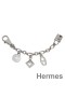 Hermes Silver Breloque Olga Bag Charm