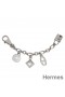 Hermes Silver Breloque Olga Bag Charm